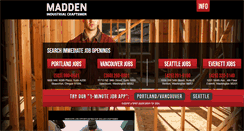 Desktop Screenshot of iammadden.com